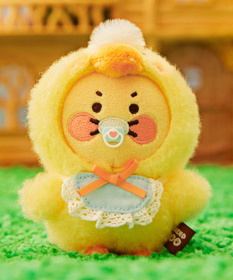 KAKAO FRIENDS - FRIENDZOO Porte-cles Peluche Chunsik