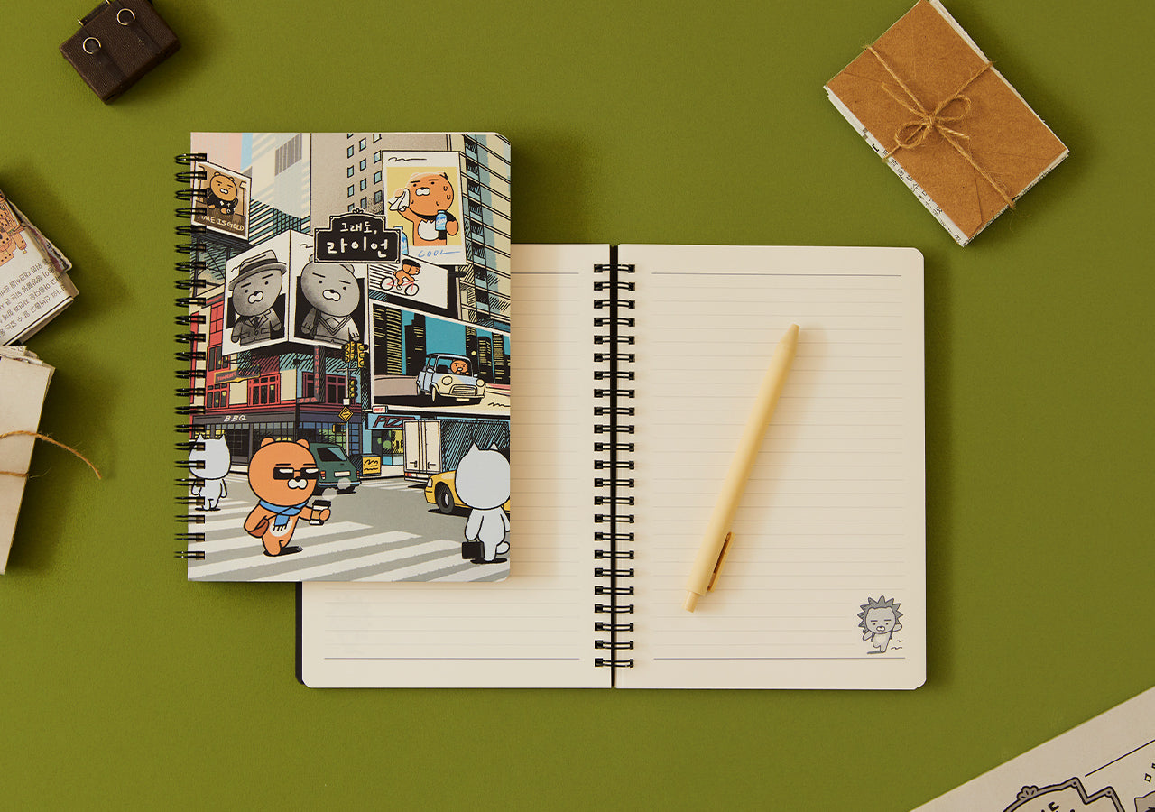 KAKAO FRIENDS - Ryan Carnet(Gris) Ryan - Detail 4