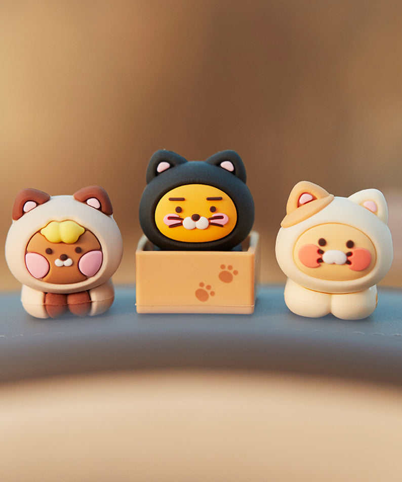 KAKAO FRIENDS - Voiture Mini Figurine Set