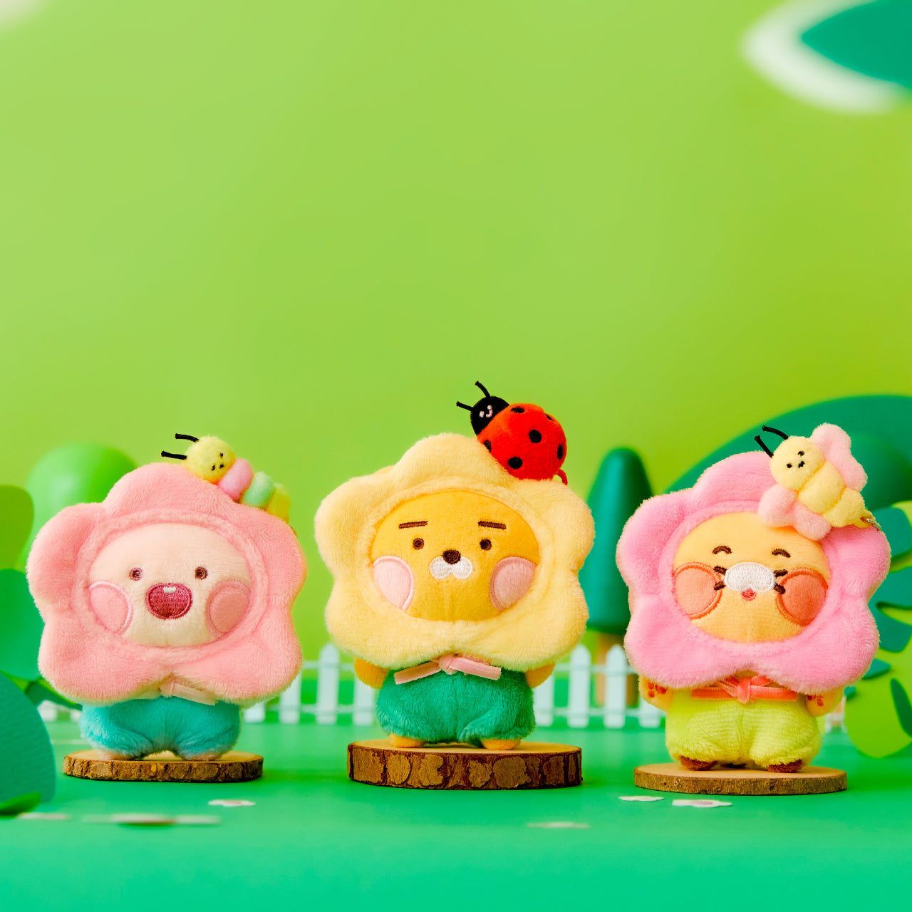 KAKAO FRIENDS - Porte-cles Peluche Chunsik