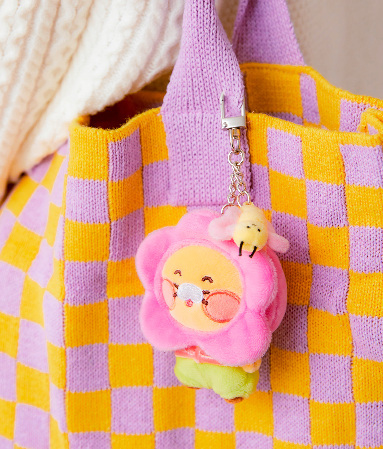 KAKAO FRIENDS - Porte-cles Peluche Chunsik - Detail 8