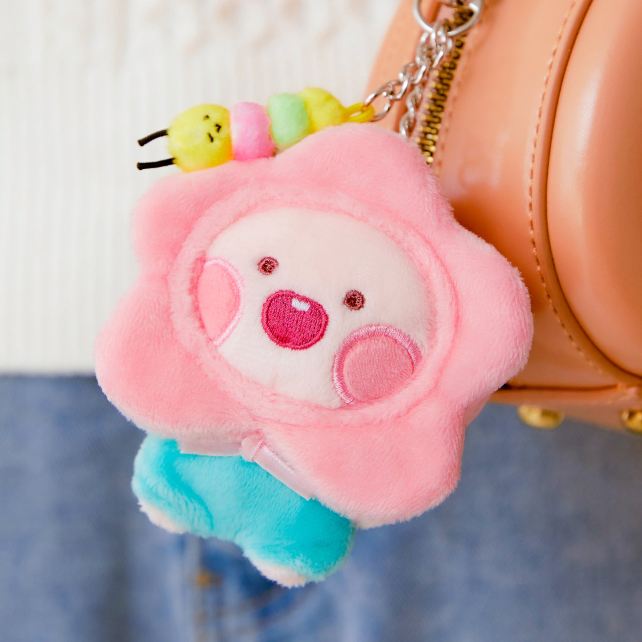 KAKAO FRIENDS - Porte-cles Peluche Little Apeach