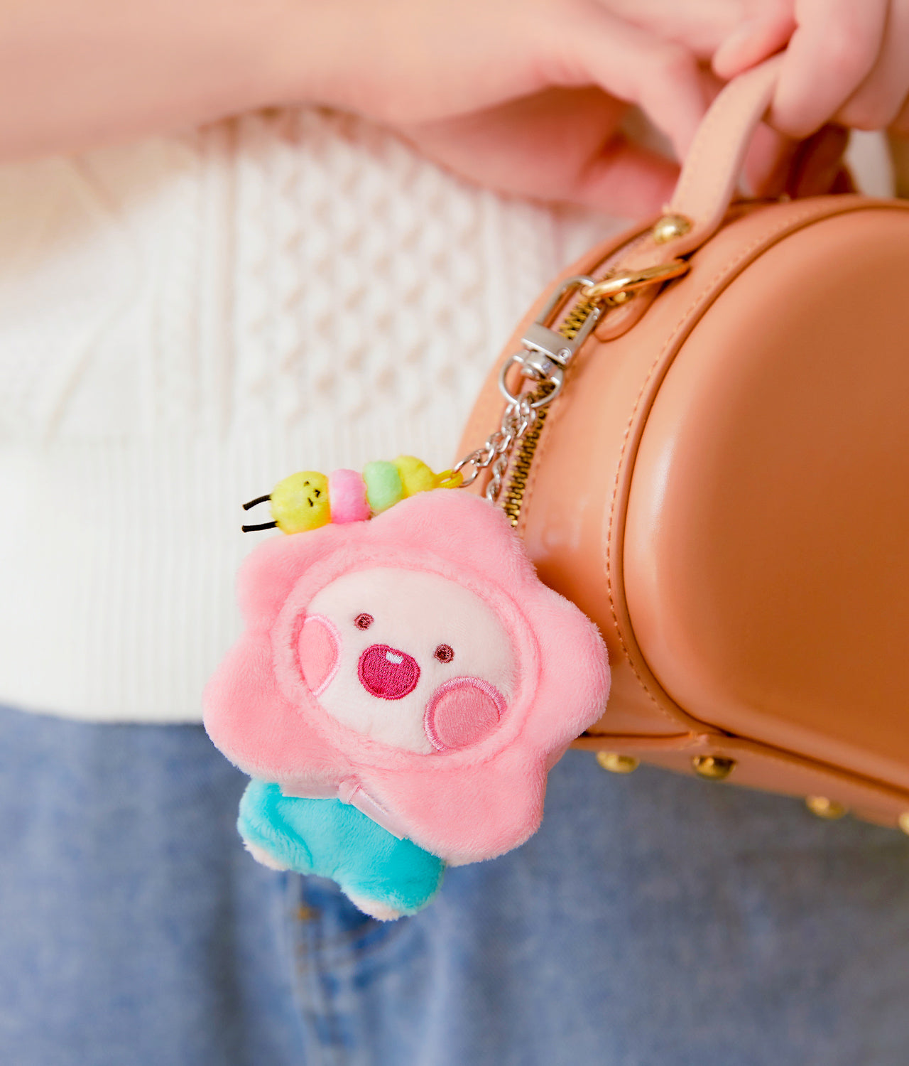 KAKAO FRIENDS - Porte-cles Peluche Little Apeach - Detail 8