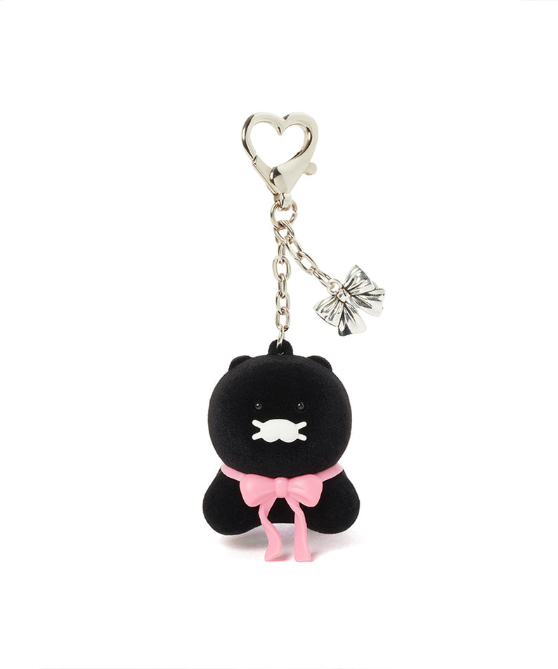 KAKAO FRIENDS - Noir Figurine Porte-cles Chunsik - Detail 9