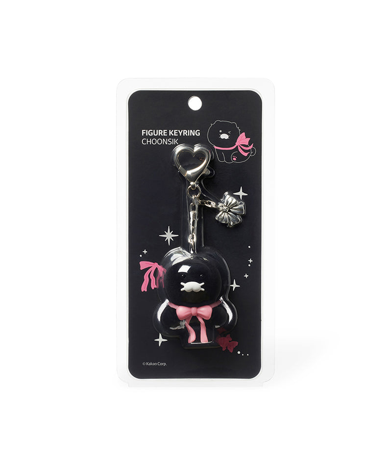 KAKAO FRIENDS - Noir Figurine Porte-cles Chunsik - Detail 12