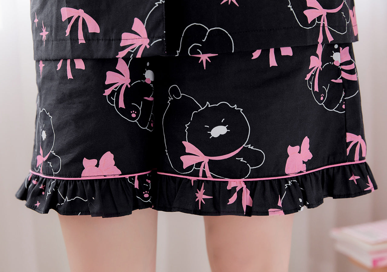 KAKAO FRIENDS - Noir Lovely Femme Pyjama Chunsik - Detail 11