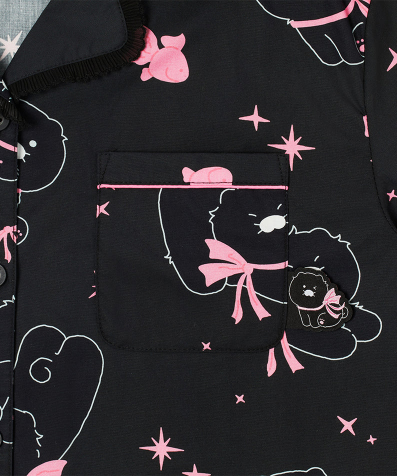 KAKAO FRIENDS - Noir Lovely Femme Pyjama Chunsik - Detail 19