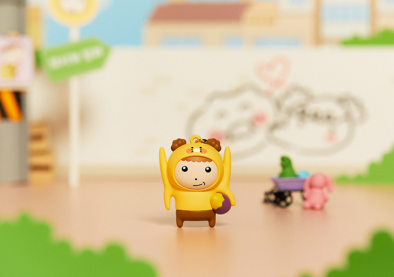 KAKAO FRIENDS - XFriends Figurine Porte-cles - Detail 5