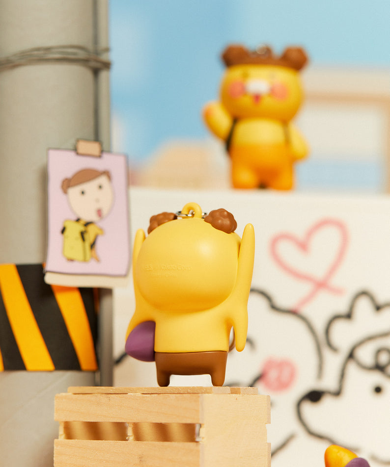 KAKAO FRIENDS - XFriends Figurine Porte-cles Chunsik - Detail 9