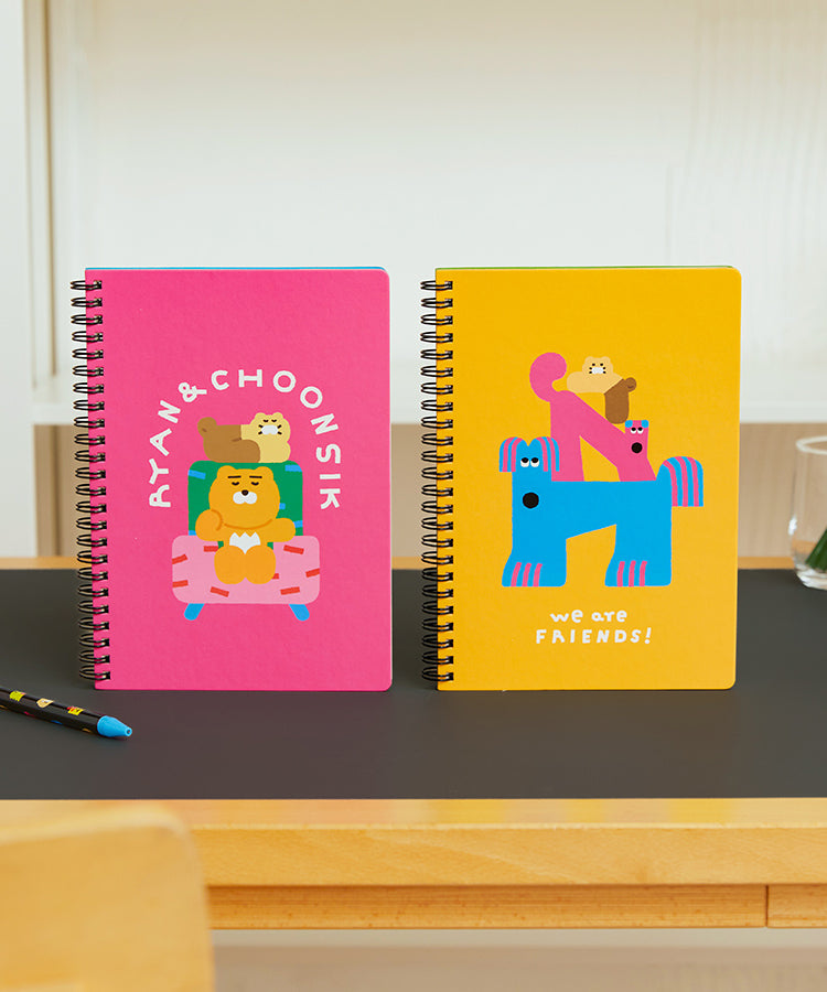 KAKAO FRIENDS - XFriends Carnet(Rose) Ryan&Chunsik - Detail 4
