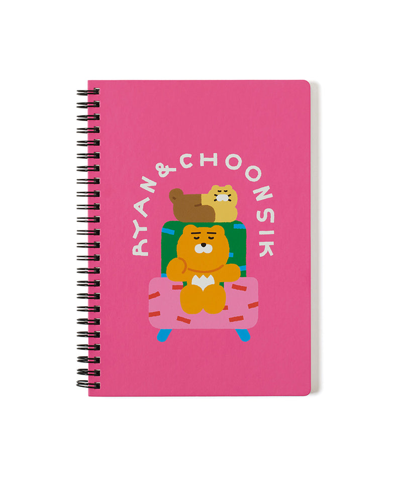 KAKAO FRIENDS - XFriends Carnet(Rose) Ryan&Chunsik - Detail 8