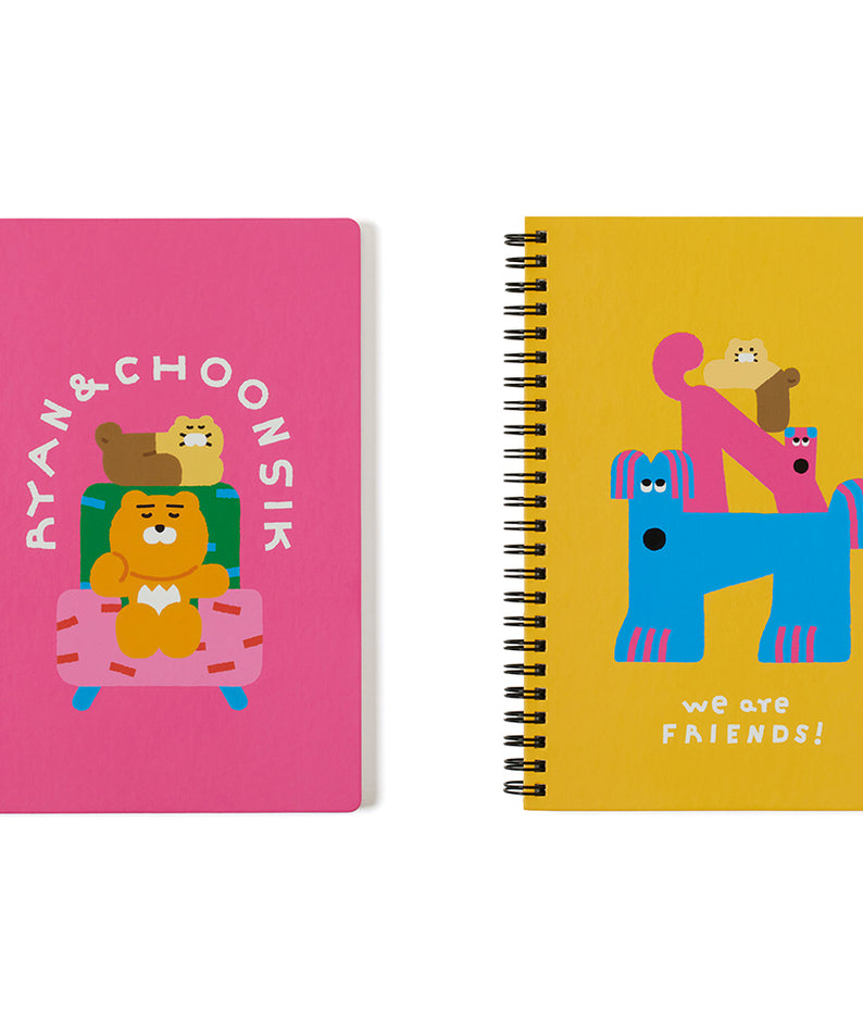 KAKAO FRIENDS - XFriends Carnet(Rose) Ryan&Chunsik - Detail 11