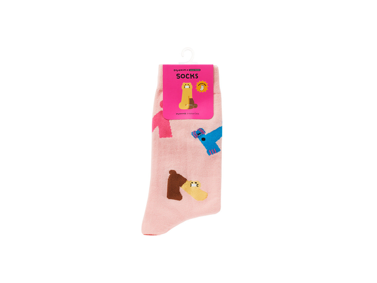 KAKAO FRIENDS - XFriends Chaussettes(Rose) Chunsik - Detail 11