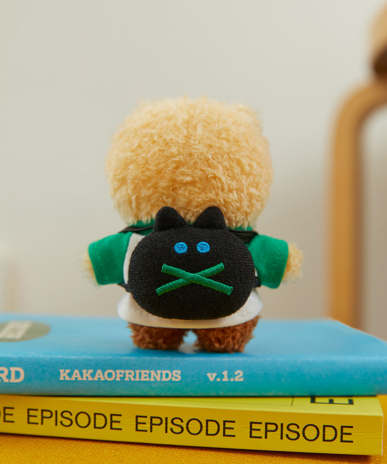 KAKAO FRIENDS - XFriends Porte-cles Peluche Chunsik - Detail 4