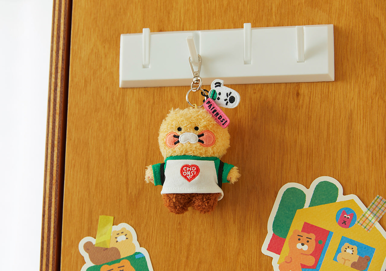 KAKAO FRIENDS - XFriends Porte-cles Peluche Chunsik - Detail 5