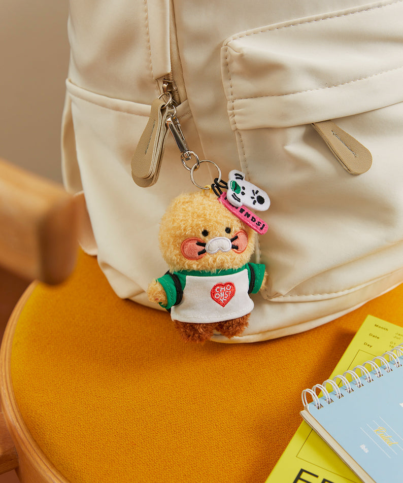 KAKAO FRIENDS - XFriends Porte-cles Peluche Chunsik - Detail 7
