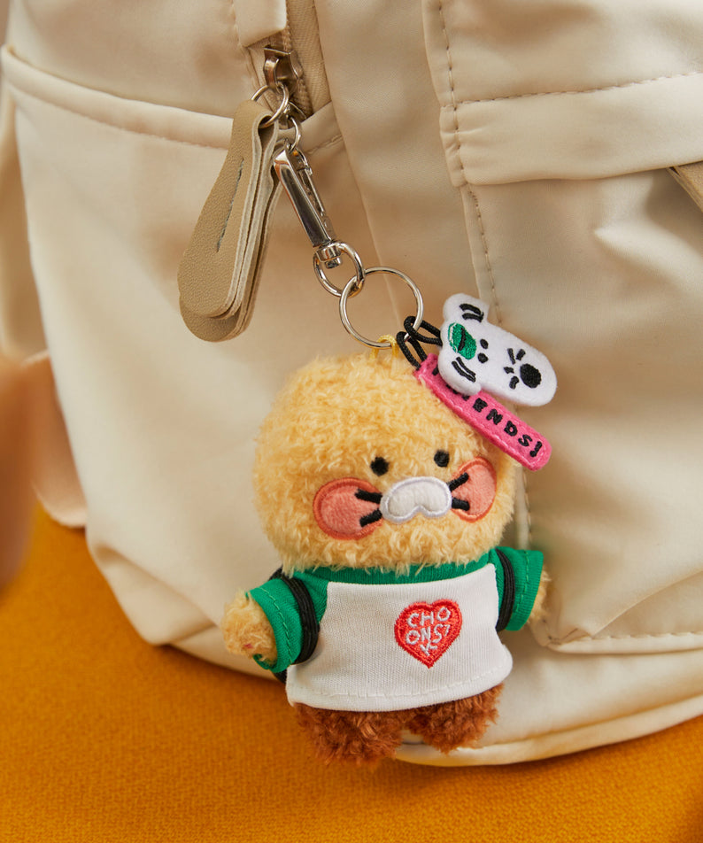 KAKAO FRIENDS - XFriends Porte-cles Peluche Chunsik