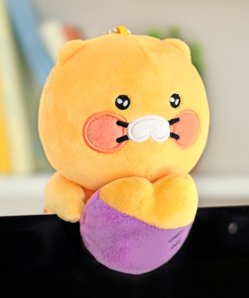 KAKAO FRIENDS - Peluche Porte-cles Chunsik
