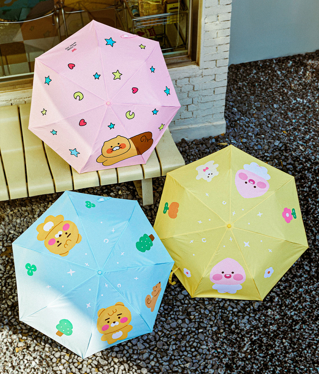 KAKAO FRIENDS - 3 Parapluie Apeach - Detail 8