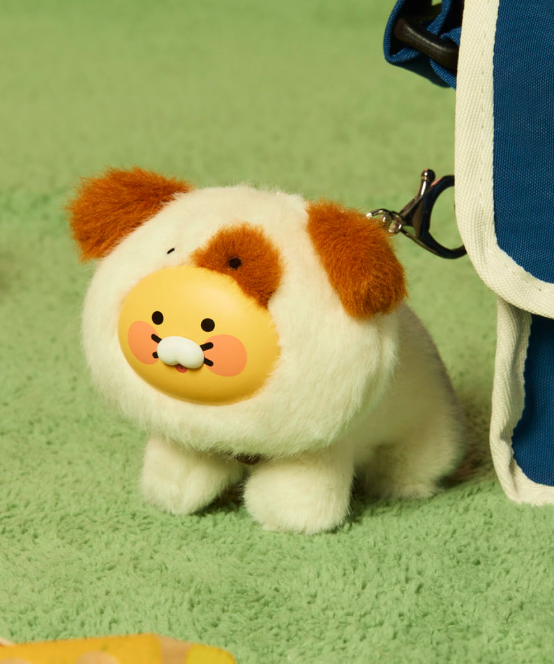 KAKAO FRIENDS - FRIENDZOO PelucheFigurine Porte-cles Chunsik