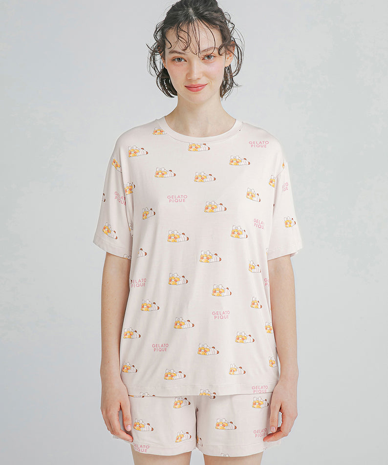 KAKAO FRIENDS - Chunsik T-shirt Rose