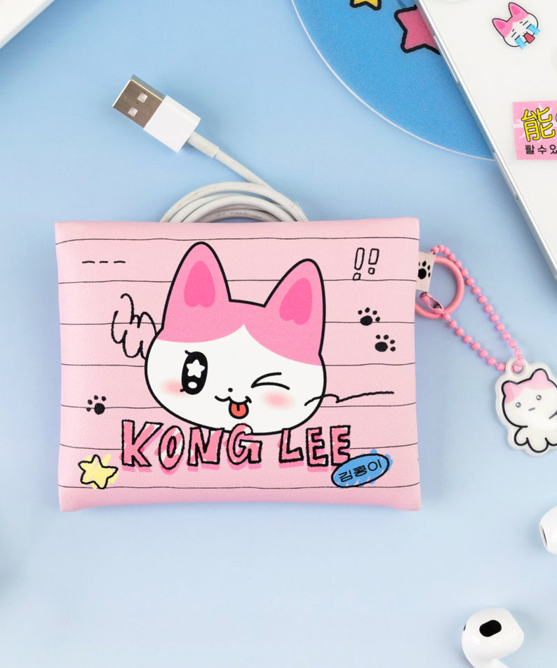 KAKAO FRIENDS - Mini Pochette & Porte-cles Set