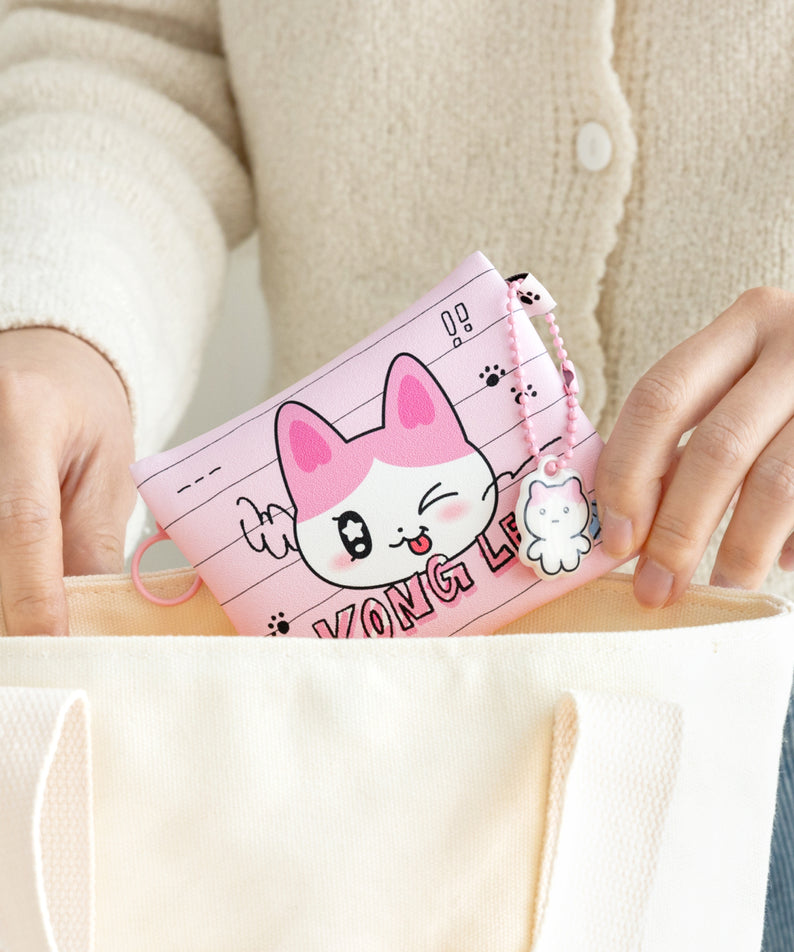 KAKAO FRIENDS - Mini Pochette & Porte-cles Set