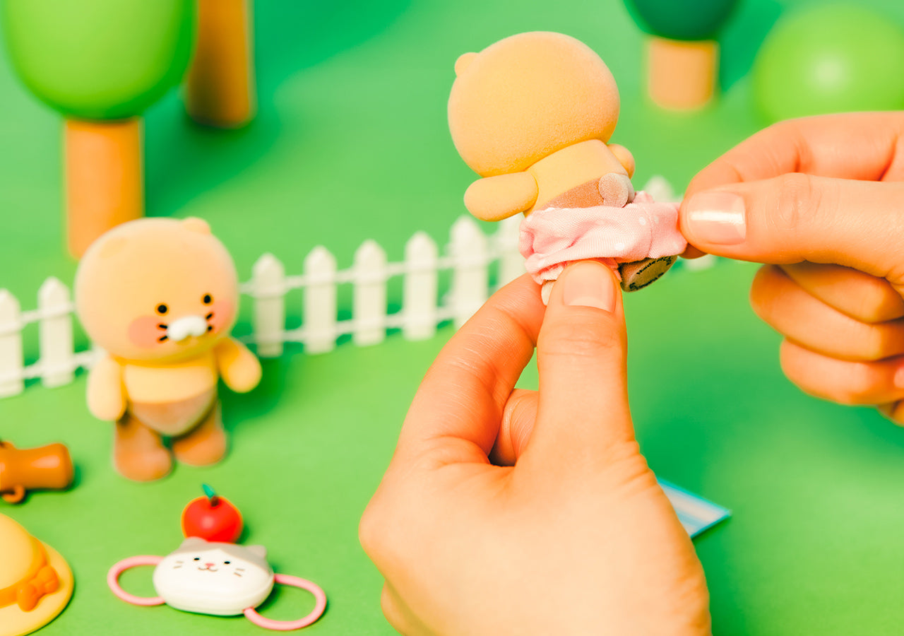 KAKAO FRIENDS - (OOTD) FigurineSet Pique-nique Chunsik - Detail 7