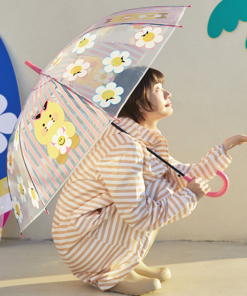 KAKAO FRIENDS - XFriends TransparentParapluie Chunsik
