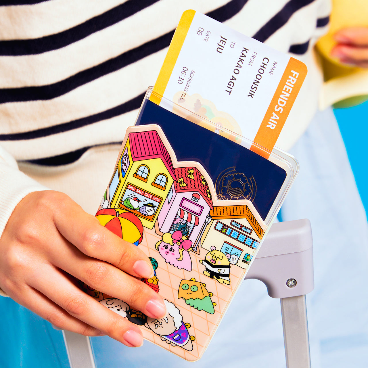 KAKAO FRIENDS - Etui Passeport
