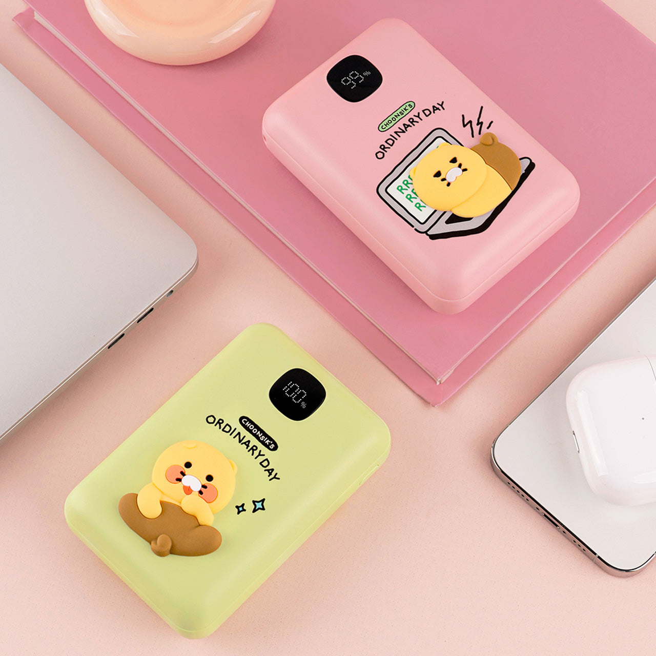 KAKAO FRIENDS - Batterie Externe 20,000 Vert