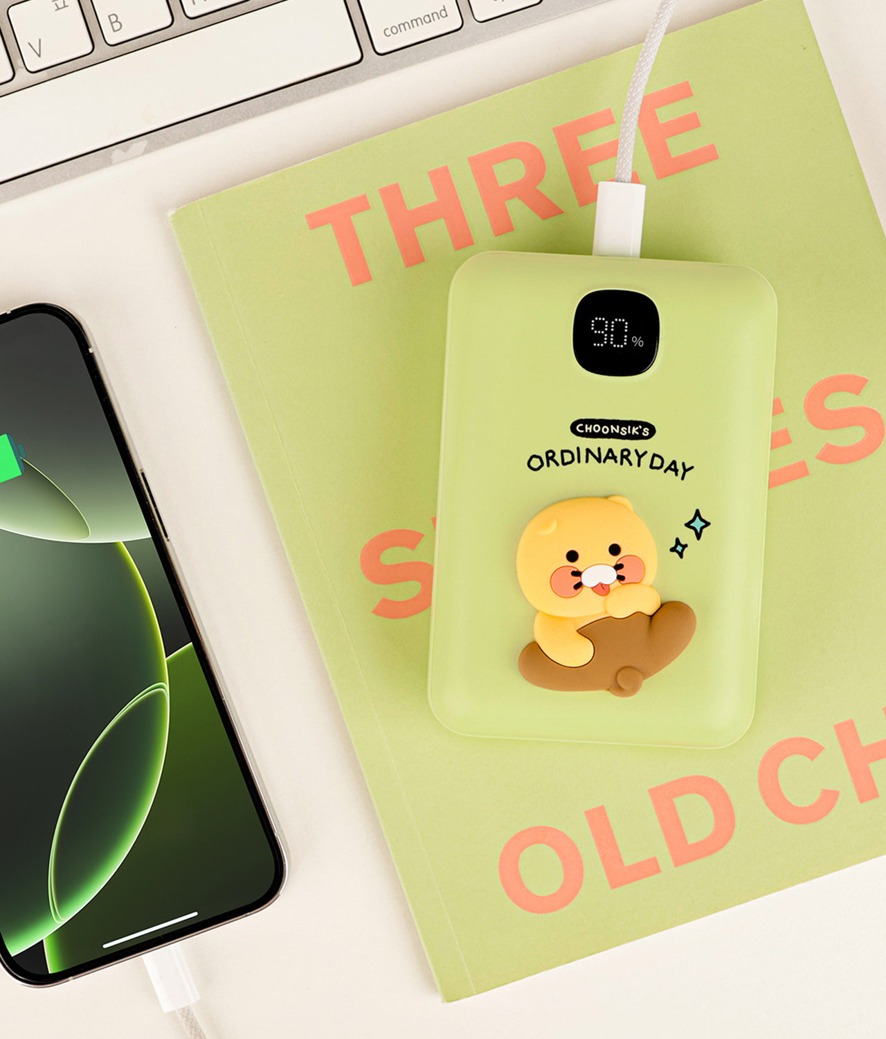 KAKAO FRIENDS - Batterie Externe 20,000 Vert - Detail 3