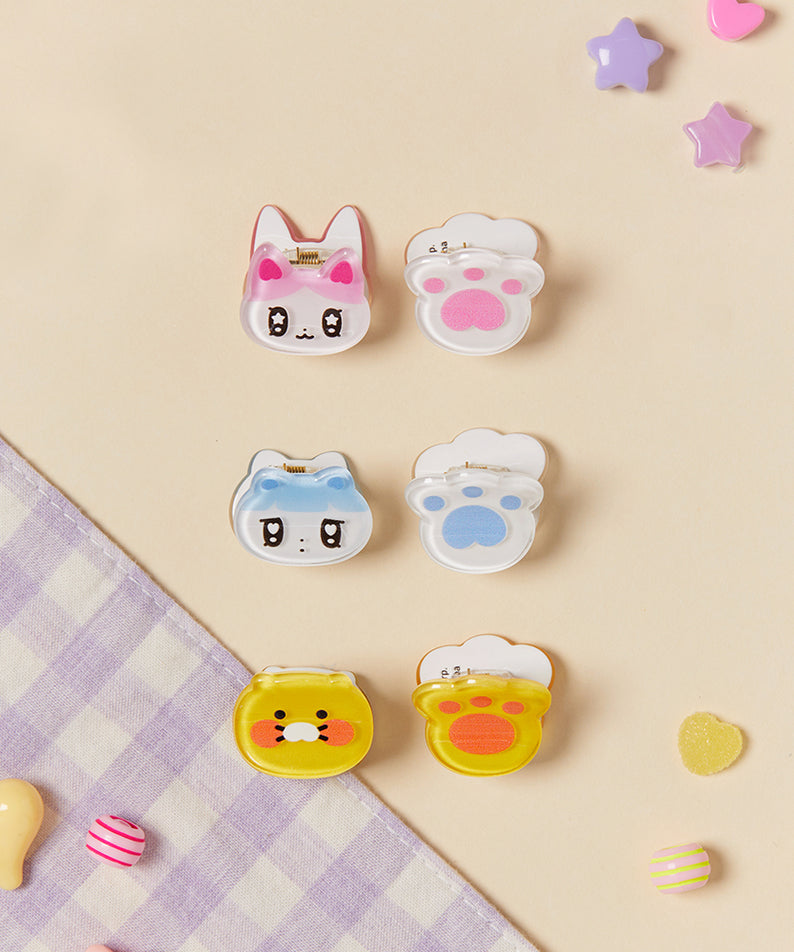 KAKAO FRIENDS - Mini Epingle Cheveux 4P