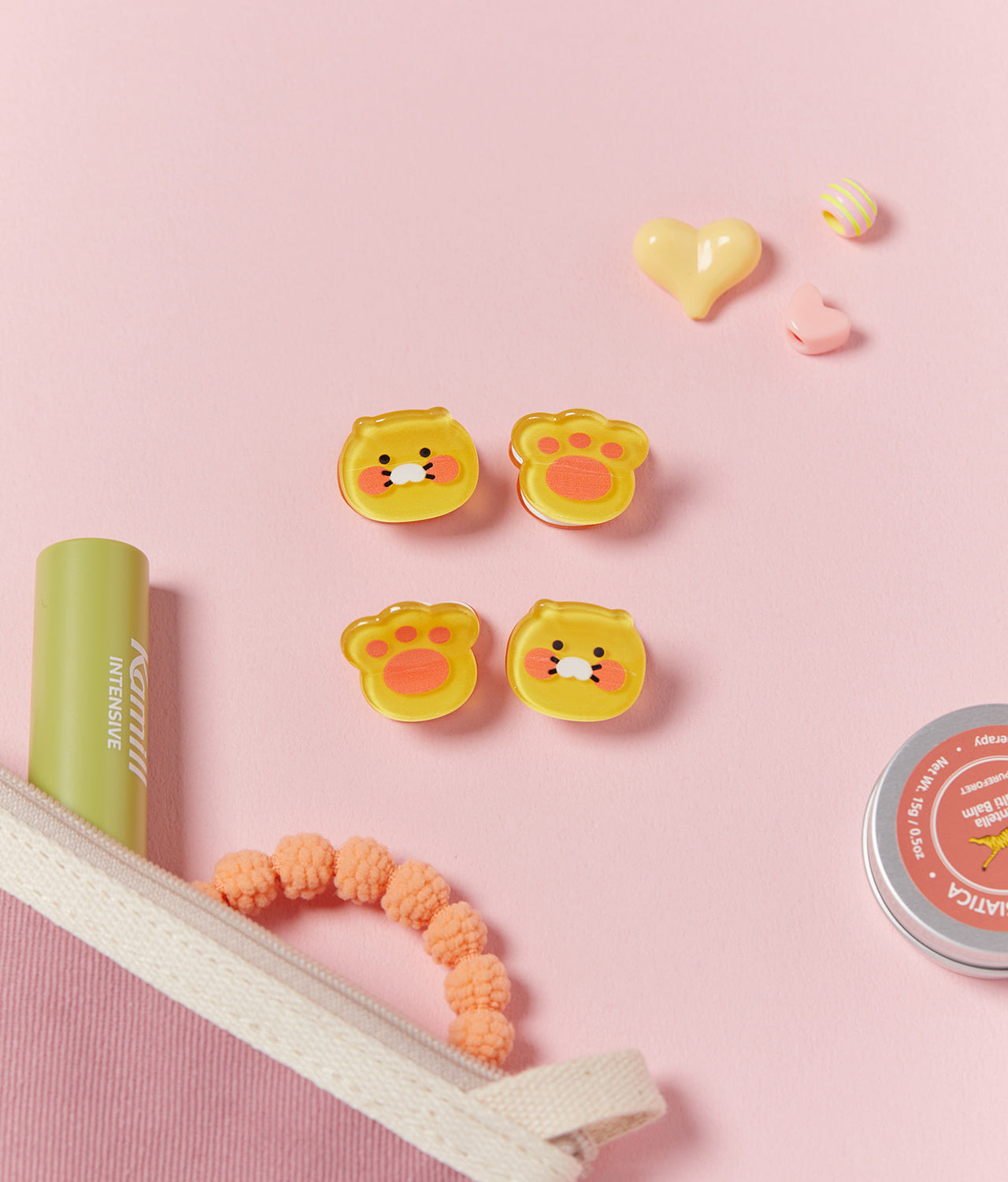 KAKAO FRIENDS - Mini Epingle Cheveux 4P Chunsik - Detail 3