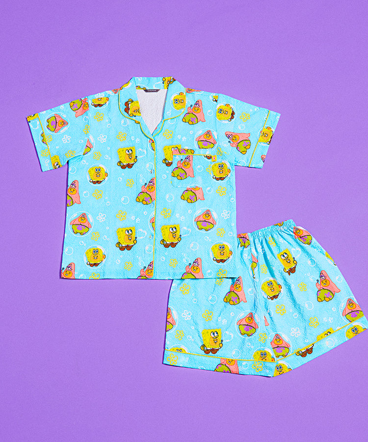 KAKAO FRIENDS - SpongeBobXFriends Pyjama Femme Ryan&Chunsik - Detail 4