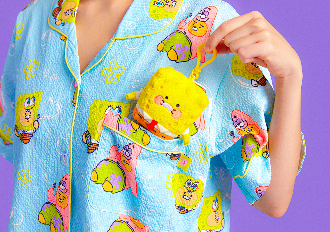 KAKAO FRIENDS - SpongeBobXFriends Pyjama Femme Ryan&Chunsik - Detail 5