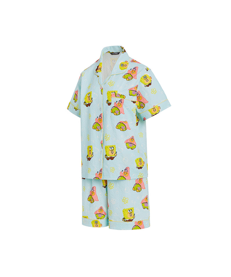 KAKAO FRIENDS - SpongeBobXFriends Pyjama Femme Ryan&Chunsik - Detail 11