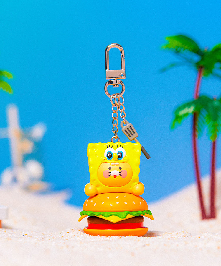 KAKAO FRIENDS - SpongeBobXFriends Casquette Figurine Porte-cles SpongeBob Chunsik - Detail 4