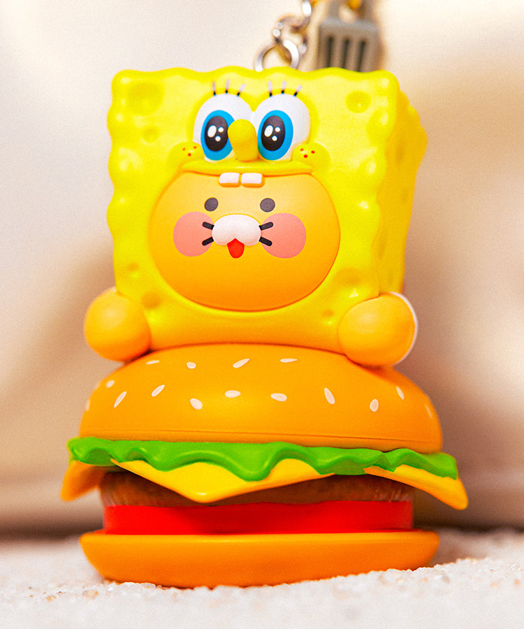 KAKAO FRIENDS - SpongeBobXFriends Casquette Figurine Porte-cles SpongeBob Chunsik - Detail 7