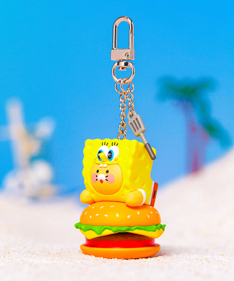 KAKAO FRIENDS - SpongeBobXFriends Casquette Figurine Porte-cles SpongeBob Chunsik - Detail 8