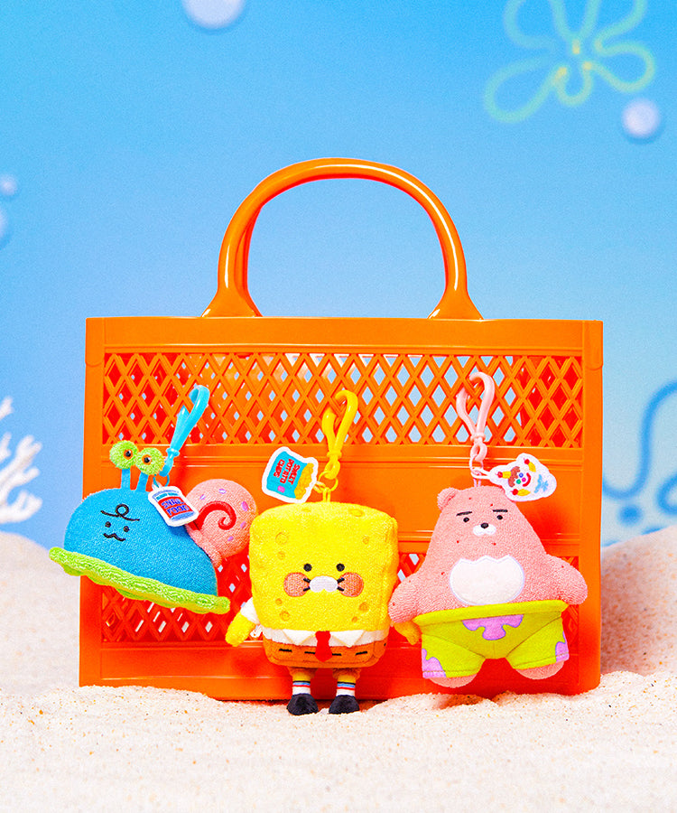 KAKAO FRIENDS - SpongeBobXFriends Porte-cles Peluche Jordy - Detail 7