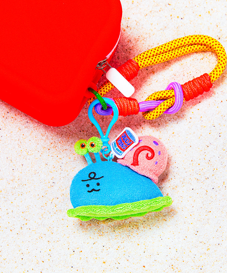 KAKAO FRIENDS - SpongeBobXFriends Porte-cles Peluche Jordy - Detail 8