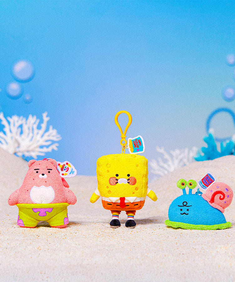KAKAO FRIENDS - SpongeBobXFriends Porte-cles Peluche Jordy - Detail 9