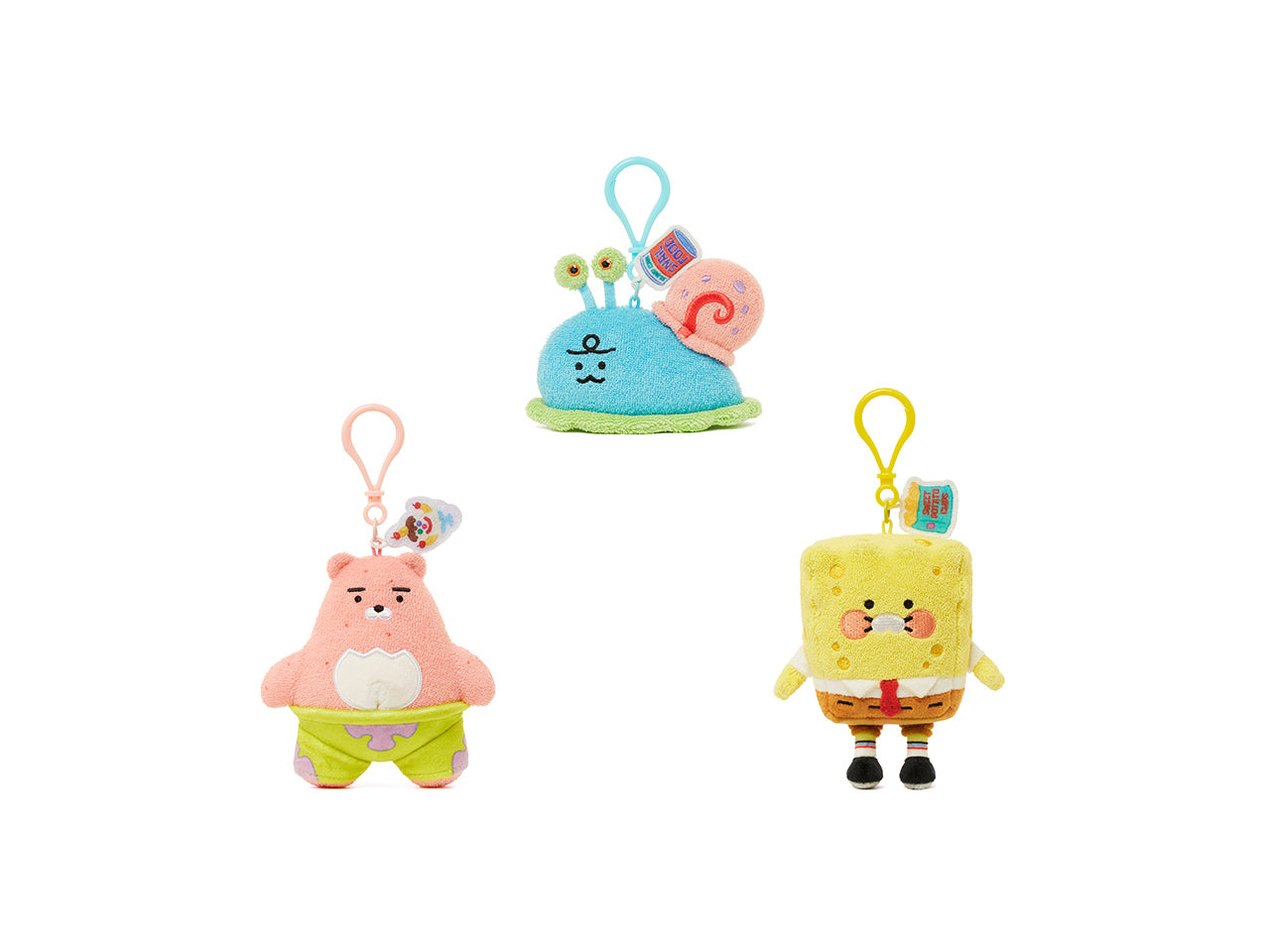 KAKAO FRIENDS - SpongeBobXFriends Porte-cles Peluche Jordy - Detail 15