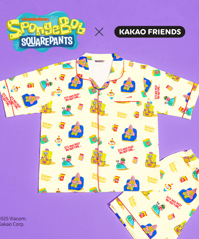 KAKAO FRIENDS - SpongeBobXFriends Pyjama Homme Friends