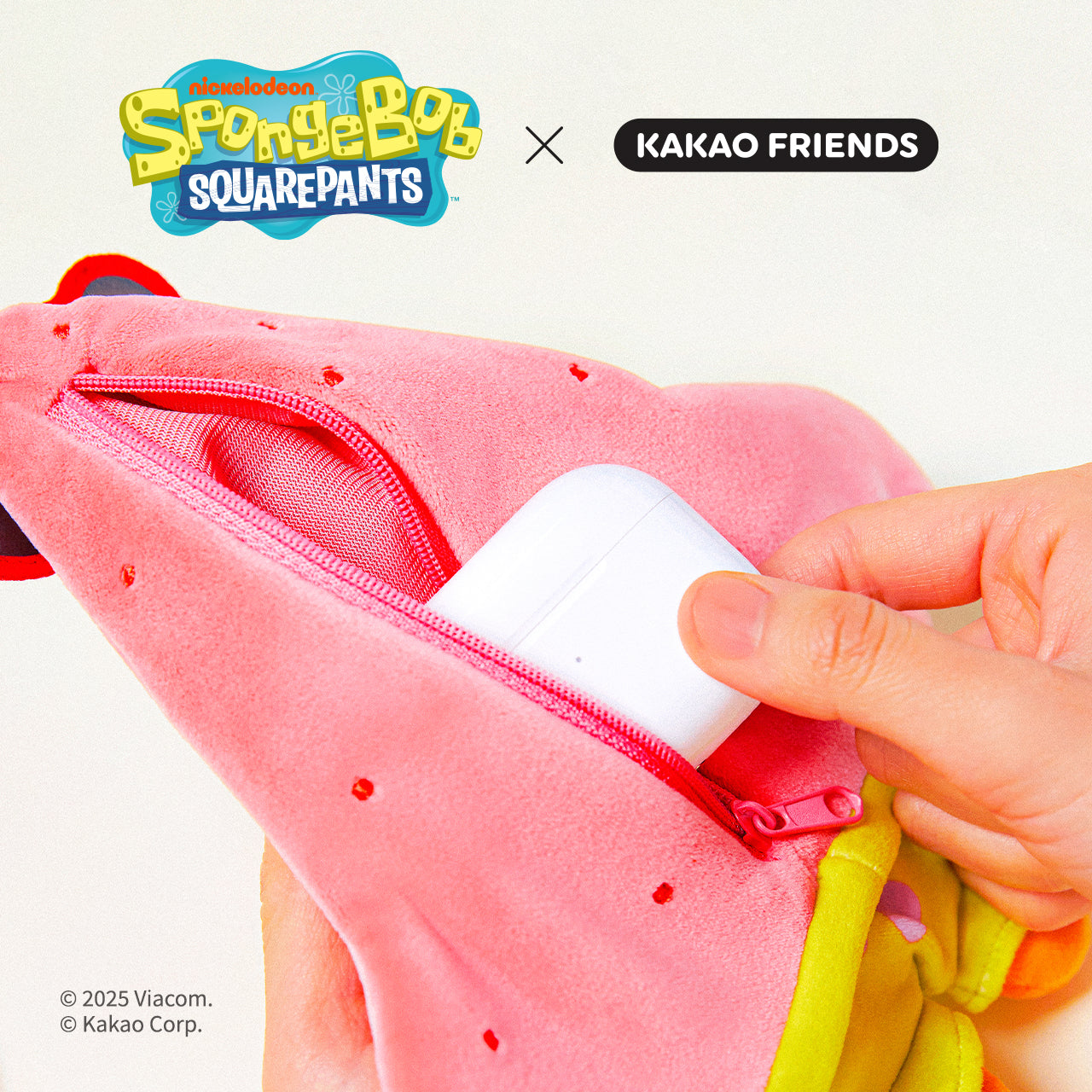 KAKAO FRIENDS - SpongeBobXFriends Pochette Ryan