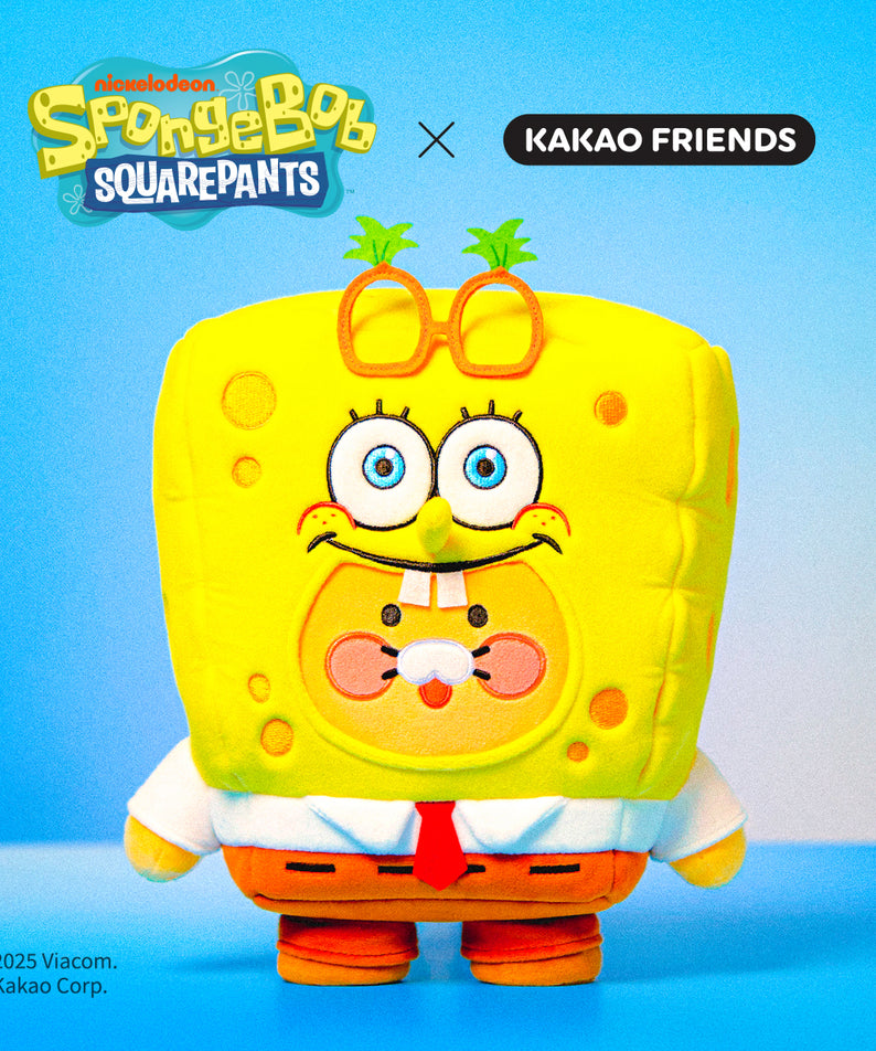 KAKAO FRIENDS - SpongeBobXFriends Peluche SpongeBob Chunsik