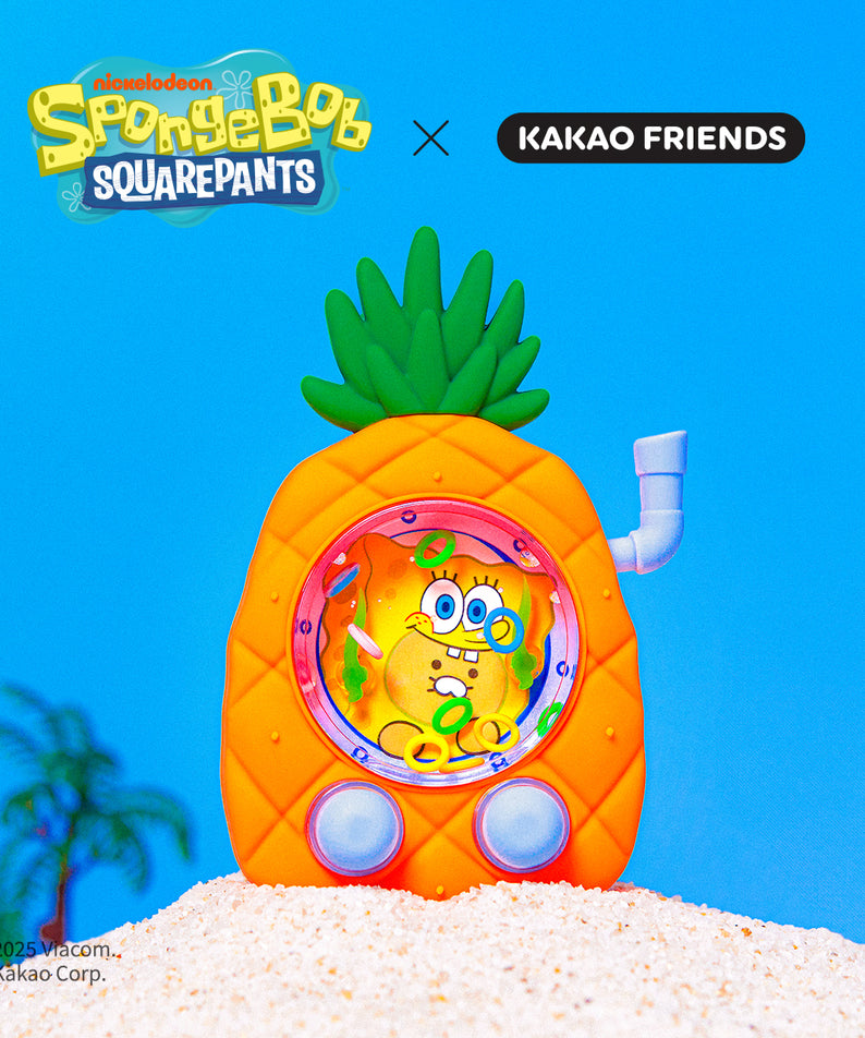 KAKAO FRIENDS - SpongeBobXFriends Figurine Porte-cles SpongeBob Chunsik