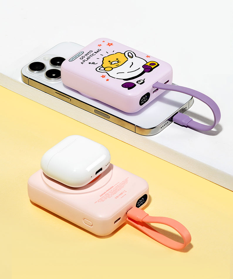KAKAO FRIENDS - Batterie Externe 1 Chunsik Violet - Detail 3