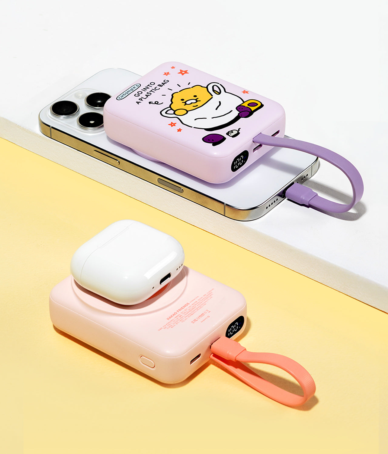 KAKAO FRIENDS - Batterie Externe 1 Chunsik Violet - Detail 3